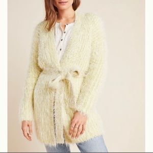 Anthropologie LARKIN LUREX CARDIGAN